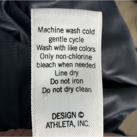 Athleta Midtown Rain Trench Coat Rain Jacket Lightweight Hood Waterproof S - Picture 7 of 8